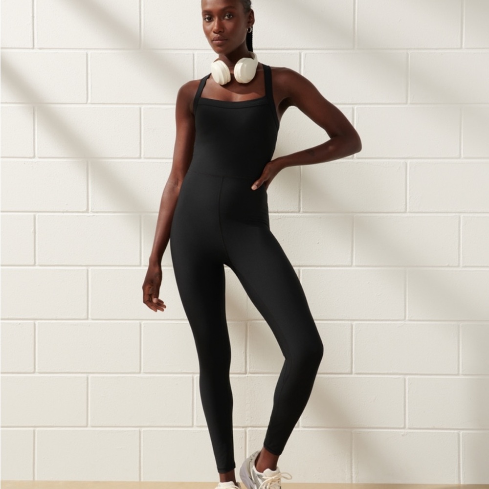 Abercrombie YPB Bodysuit- Black-Small